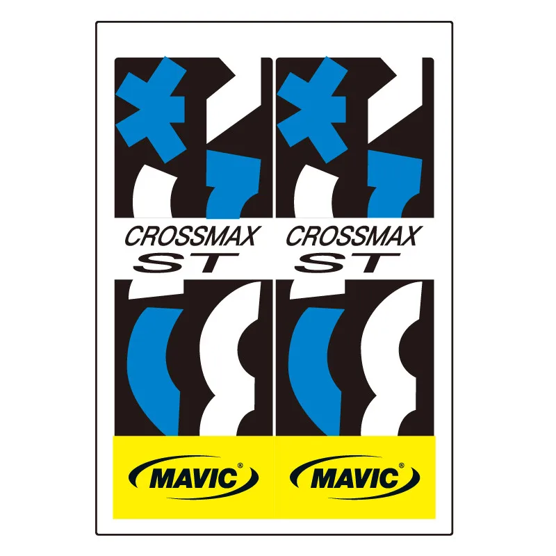 

Rim Hubs Stickers for Mavic crossmax st MTB road bike Hubs decals bicycl Wheels stickers Vinyl Accessories decals Free Shipping