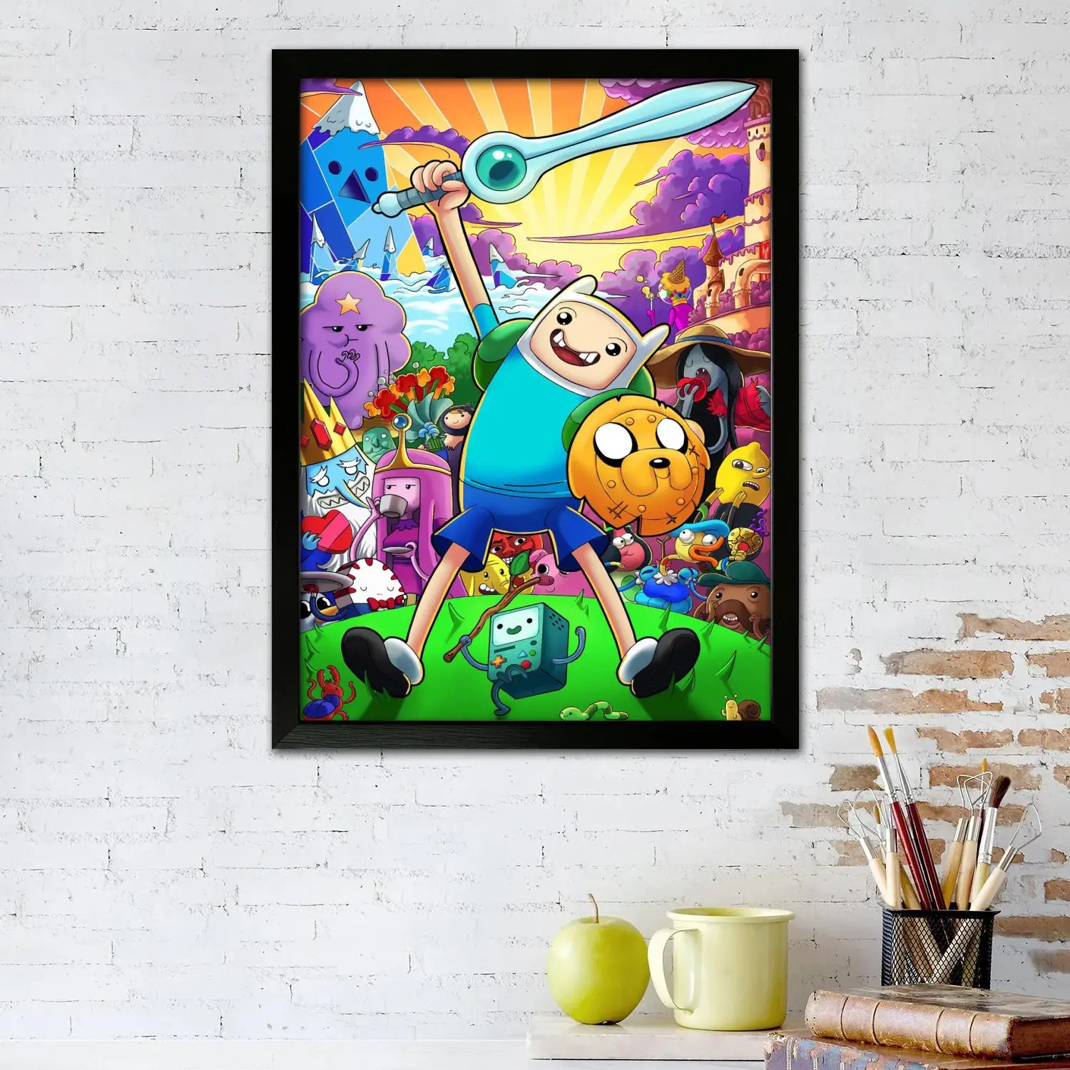 Печать на холсте &quotВремя приключений&quot современная семья