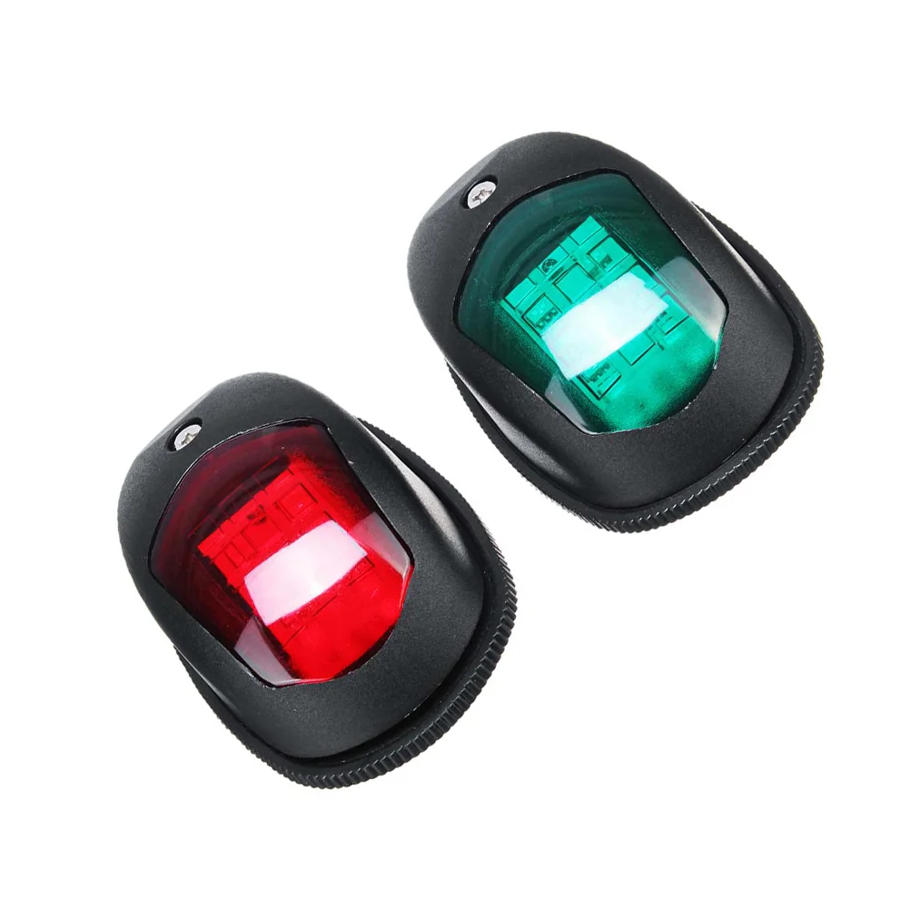 

2pcs Durable Boat Navigation Lights Marine Boat Marine Port Starboard Lights