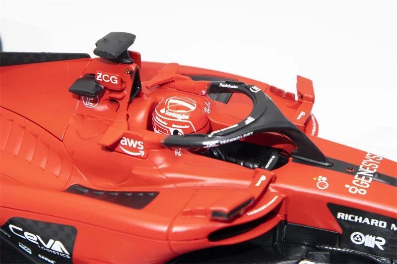 Ббраго 1:24 SF-23 # 16 / 55 Гран-при Азербайджан версия красная литая под давлением