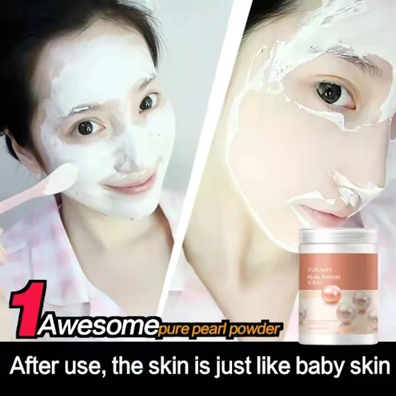 

300g Pearl Powder Mask Mud Moisturizing Acne Anti-aging Anti-aging Oil Control Repair Facial Acne Skin Firming Facial Skin