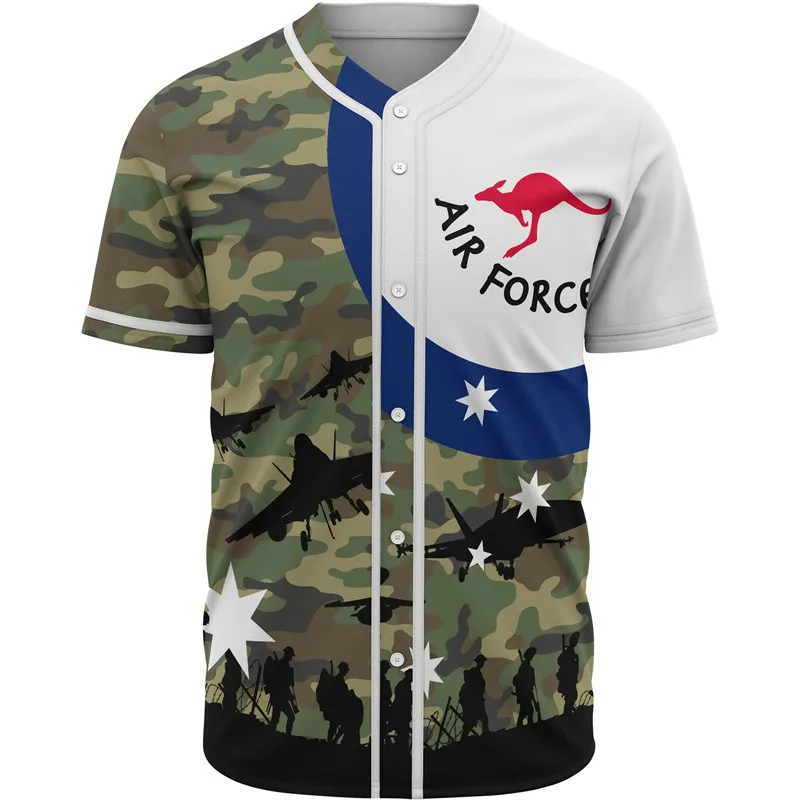 

Мужская модная летняя бейсбольная рубашка с 3D принтом, бейсбольная рубашка унисекс Harajuku, повседневная спортивная рубашка с коротким рукавом