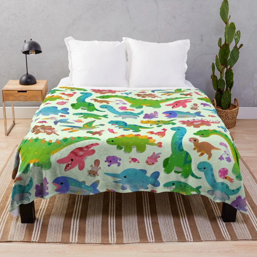 

Jurassic baby Throw Blanket fluffy soft blankets sleeping bag blanket blankets for sofa oversized Throw Blanket