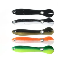 7cm fishing bait wobble tail lure silicone loach baits artificial soft swimbaits for catch bass walleye pike fishing goods