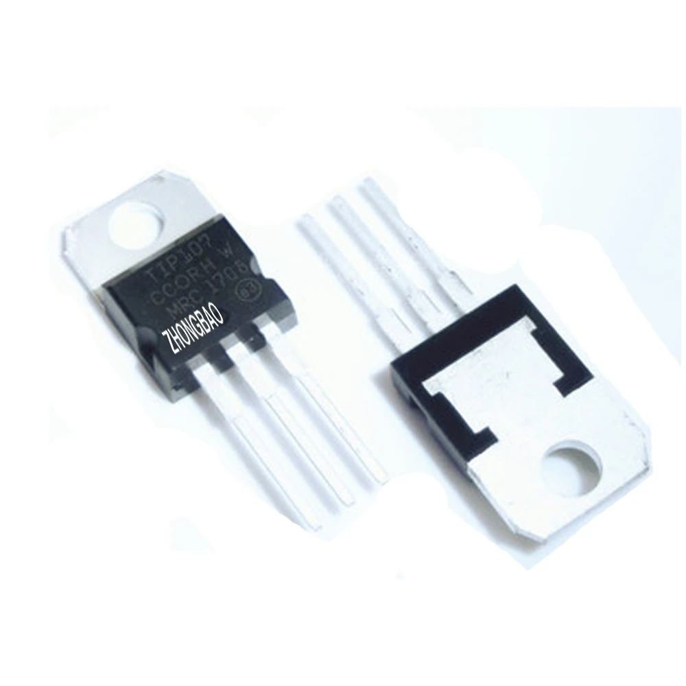 

10 шт. TIP107 FSC TRANS PNP DARL 100V 8A TO-220 Новинка