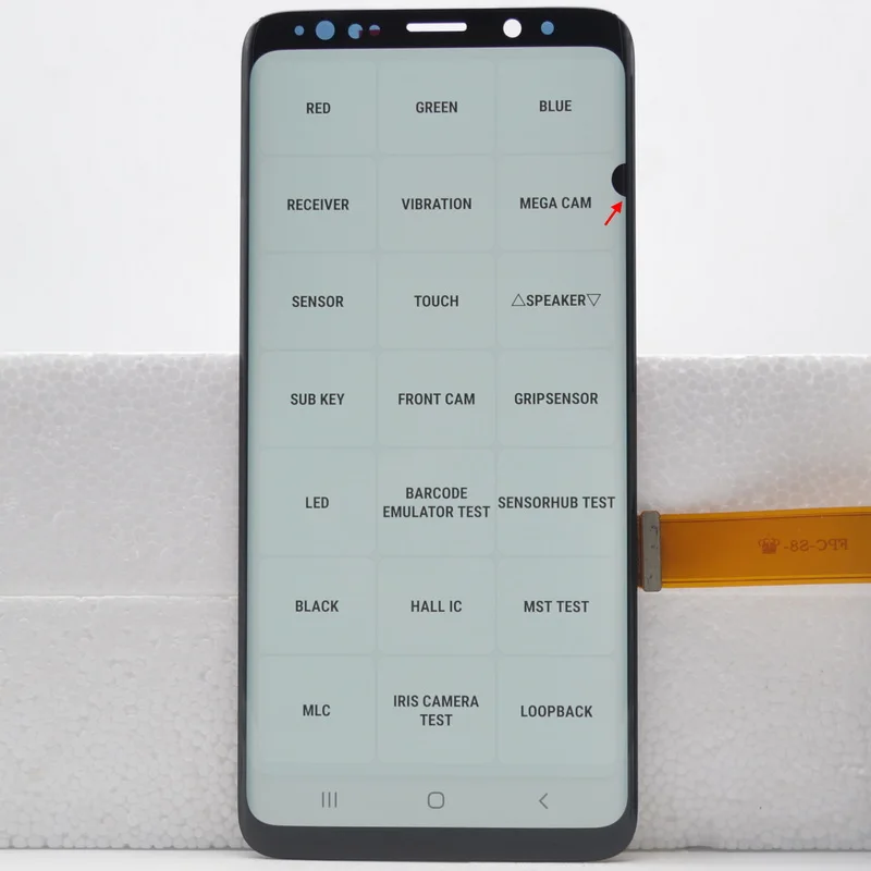 Оригинальный дисплей для Samsung Galaxy S9 ЖК сенсорный экран дигитайзер G960 G960F AMOLED LCDScreen