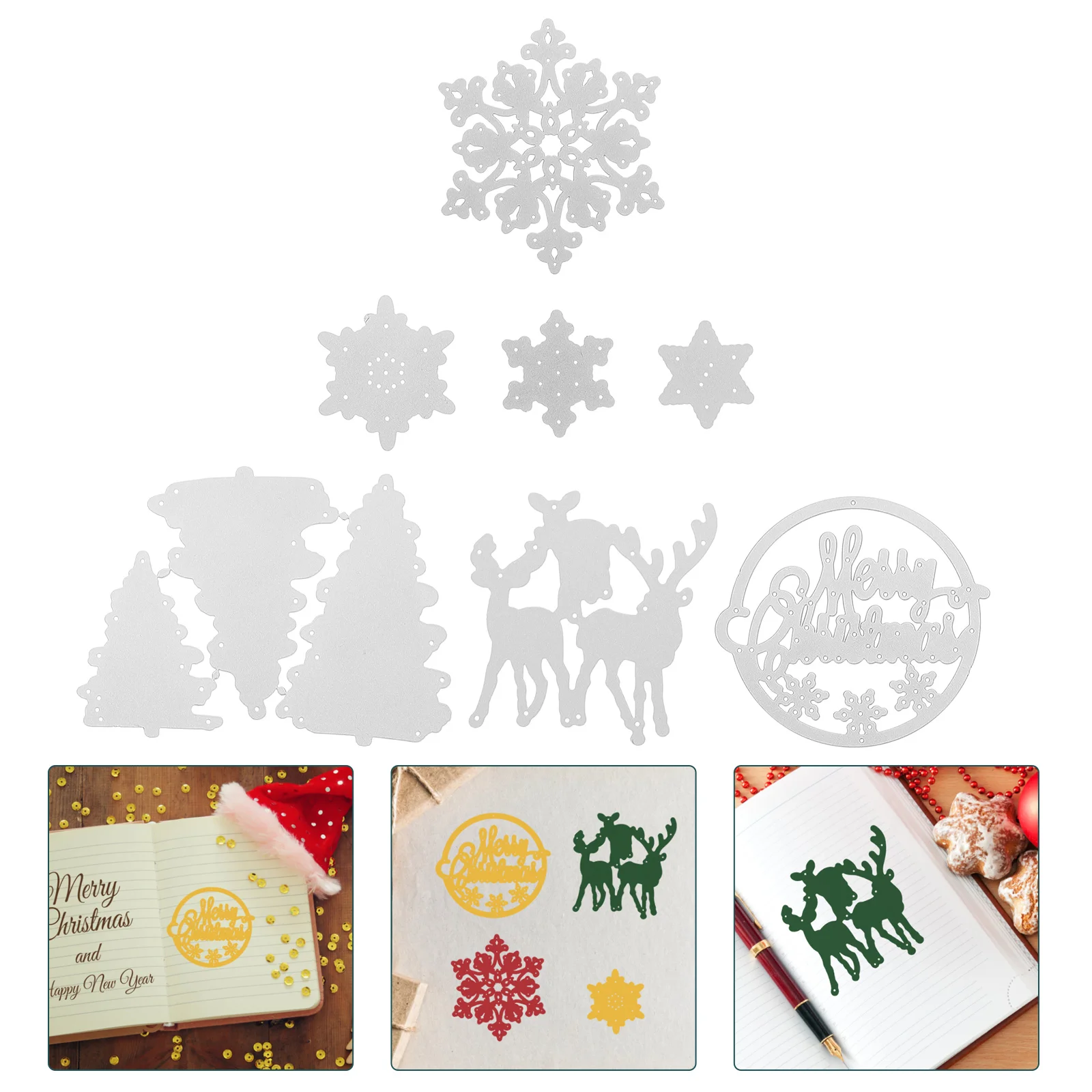 

Cutting Dies Die Christmas Metal Diycraft Embossing Template Making Paper Stencilstencils Cuts Mold Cut Photo Partyscrapbook