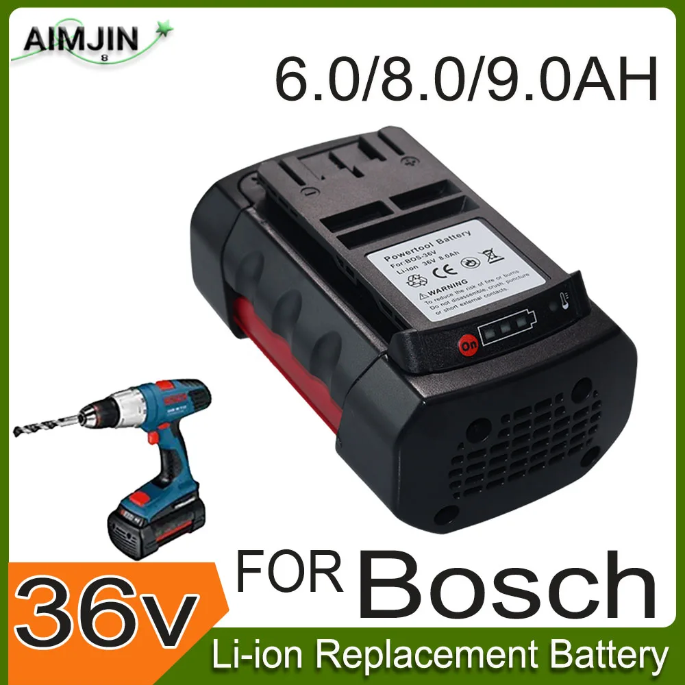 36 В для Bosch 6 0 Ач/8 Ач/9 Ач сменный литий-ионный аккумулятор D-70771 2607336003 2607336108 BAT836 BAT840
