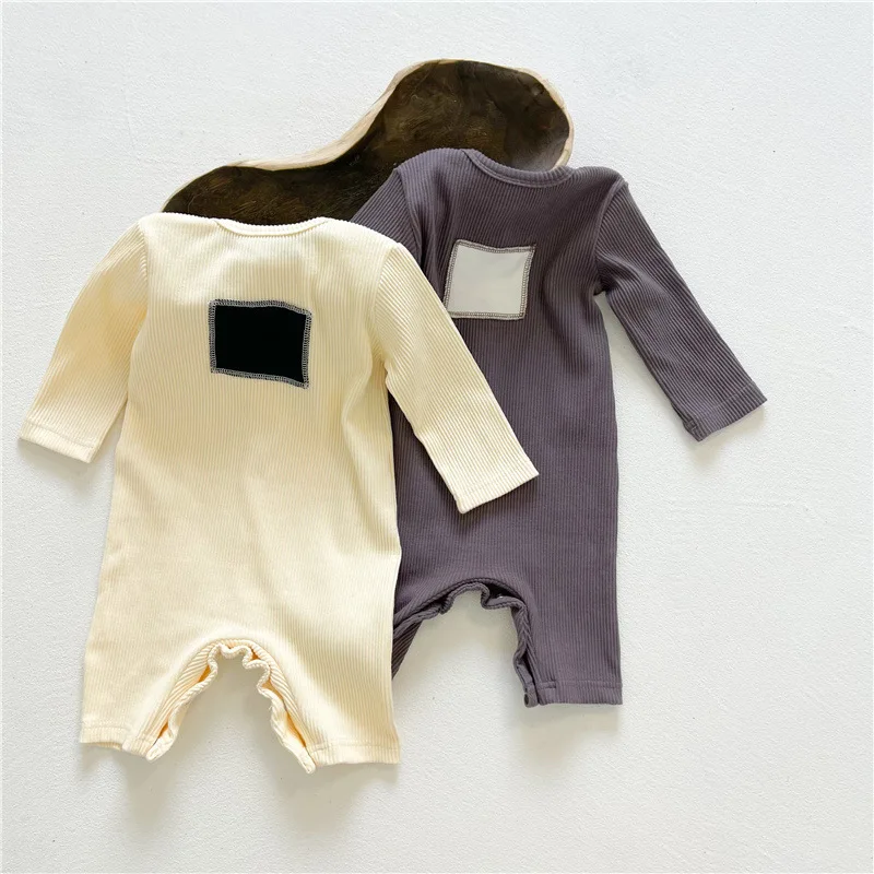

Printed Long Sleeve Casual Jumpsuit Toddler Clothes Outfits Baby Clothes Autumn Newborn Infant Baby Boys Girls Romper Cotton Sun