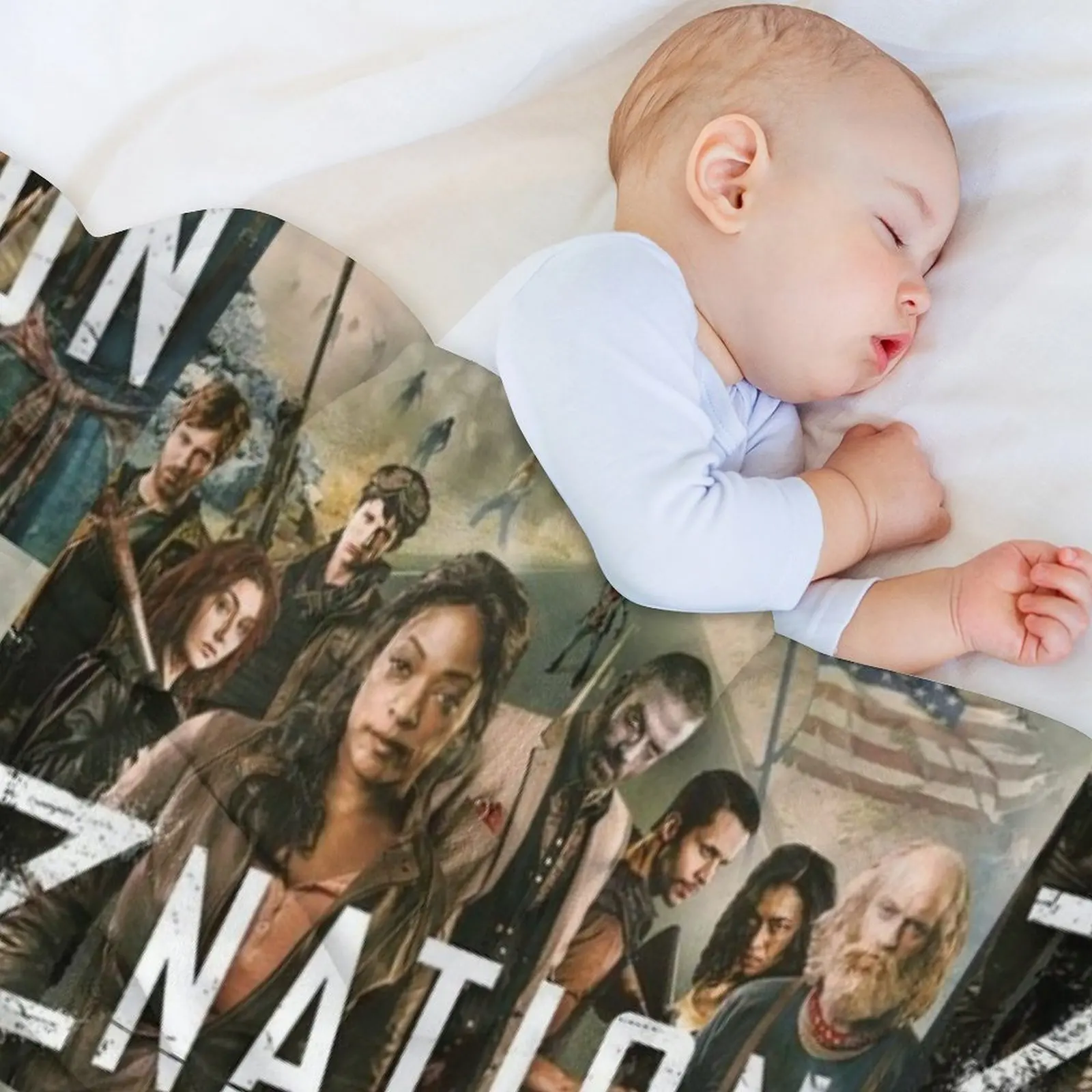 Одеяло Z Nation Fanatic милые клетчатые аниме одеяла