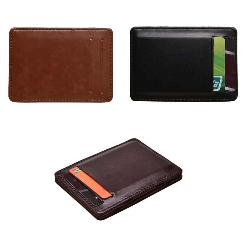 

Удобный кошелек с откидным дизайном для удостоверений личности, лицензий, кредитных карт и многого другого