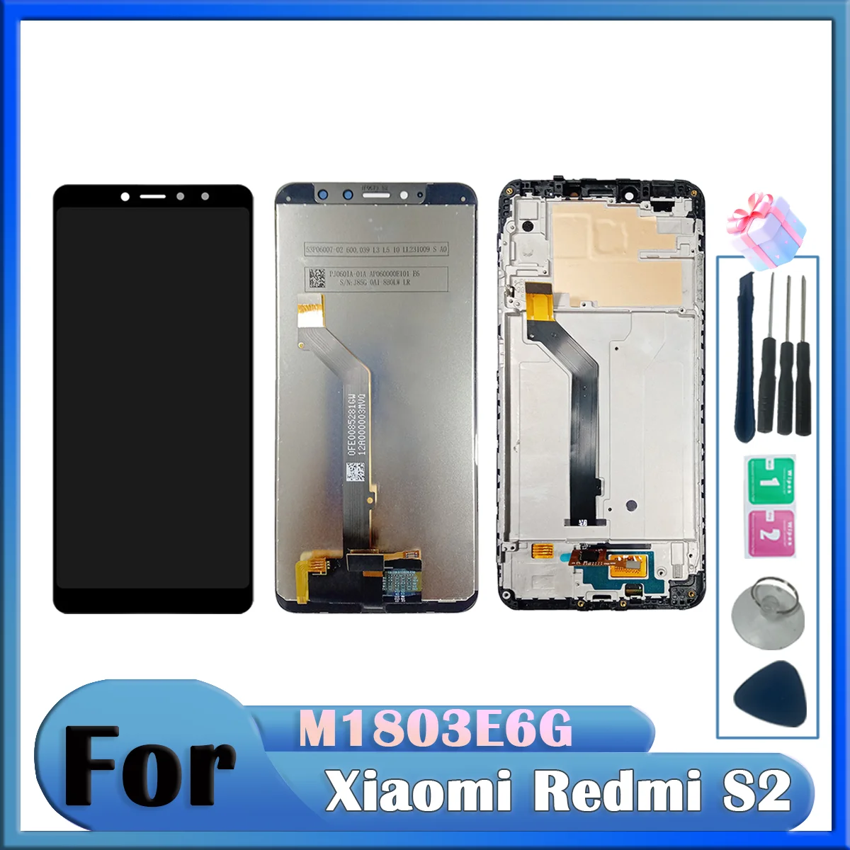 5 99-дюймовый ЖК-дисплей HD 1440*720 Для Xiaomi Redmi S2 С Емкостным Сенсорным Экраном