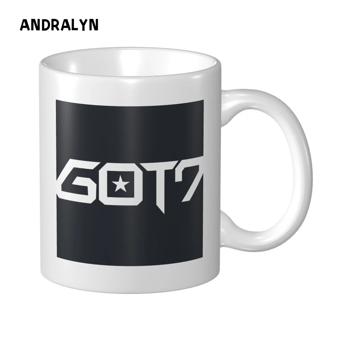 

Персонализированная керамическая кофейная кружка GOT7 Kpop для бамбама, 11 унций, Прямая поставка