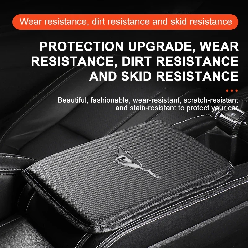 Коврик для подлокотника центральной консоли автомобиля с логотипом из