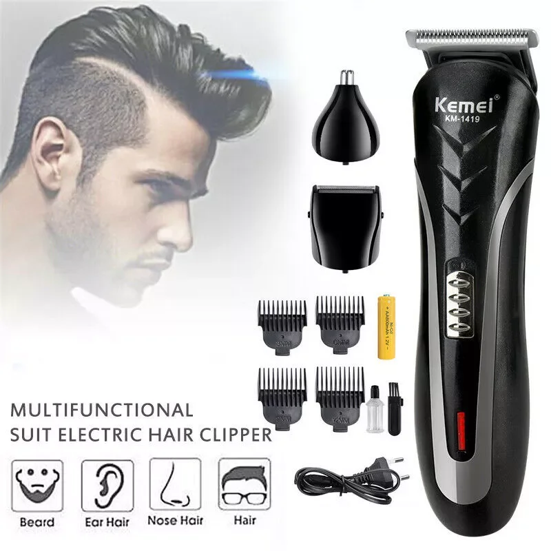 

NEW2023 Trend Men Hair Clipper Haircut Machine Barber Accessories 2020 Cordless Zero Gapped Trimmer Hair Clipper For Kemei