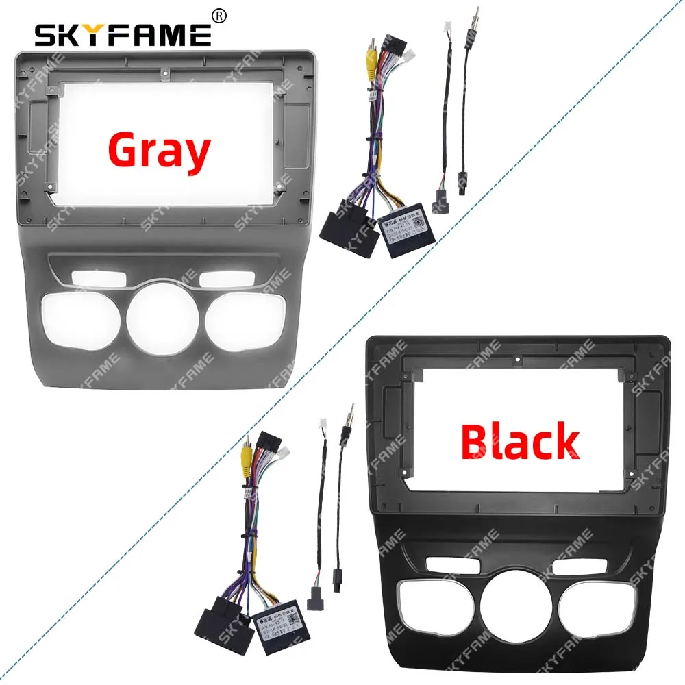 

SKYFAME Car Frame Fascia Adapter Canbus Box Decoder Android Radio Audio Dash Fitting Panel Kit For Citroen C4 C4L