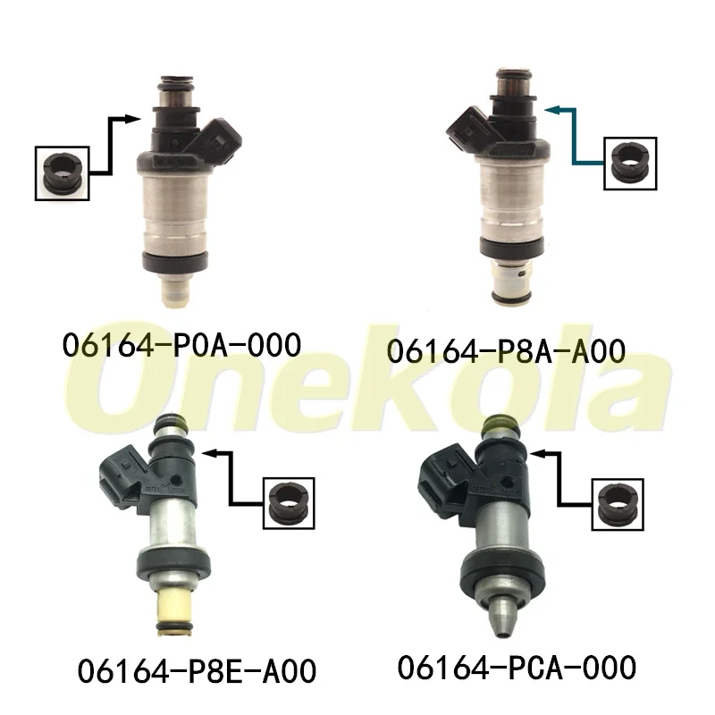 500pieces for Honda car Fuel injector rubber seals repair kit 15*10*8.2mm 16473-PD6-000 16450-P8A-A00 16450-P0A-000