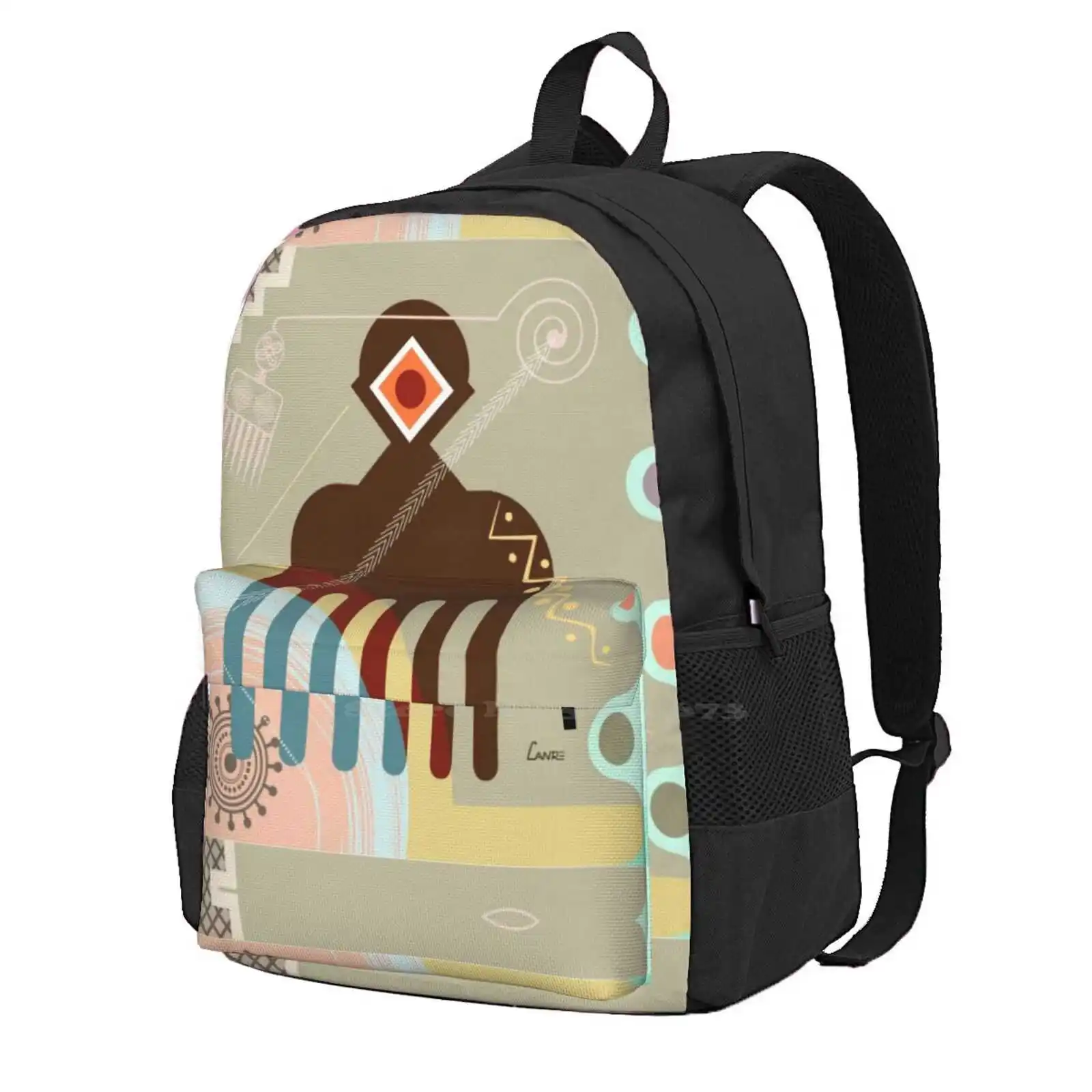 

Adinkra Duafe Women Men Teens Laptop Travel School Bags Duafe Adinkra Symbol Wooden Comb African Art African Symbol West Africa