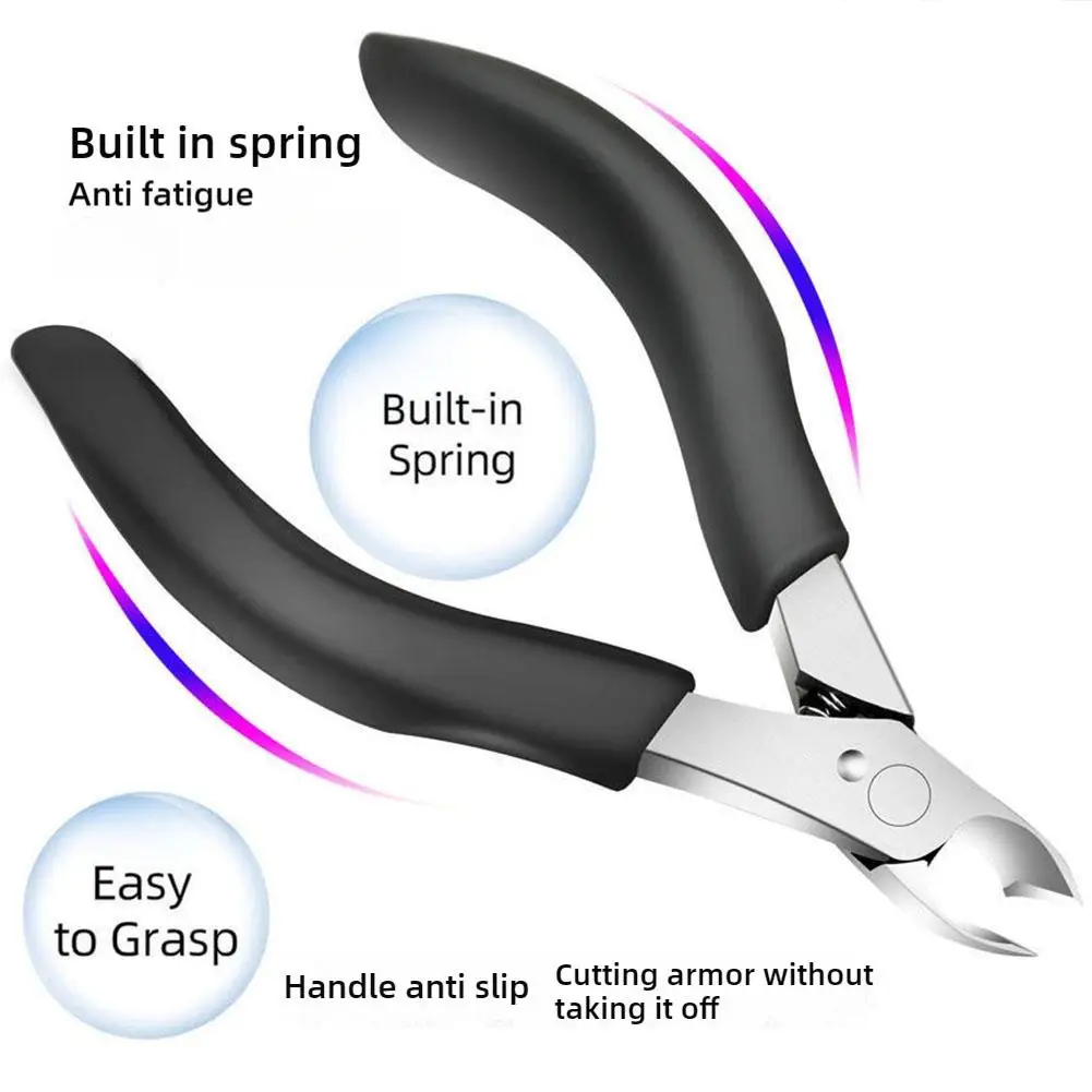 Толкатель для кутикулы ногтей из нержавеющей стали профессиональный маникюрный