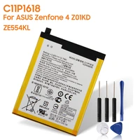 original replacement battery c11p1618 for asus zenfone 4 z01kd ze554kl authentic phone battery 3250mah