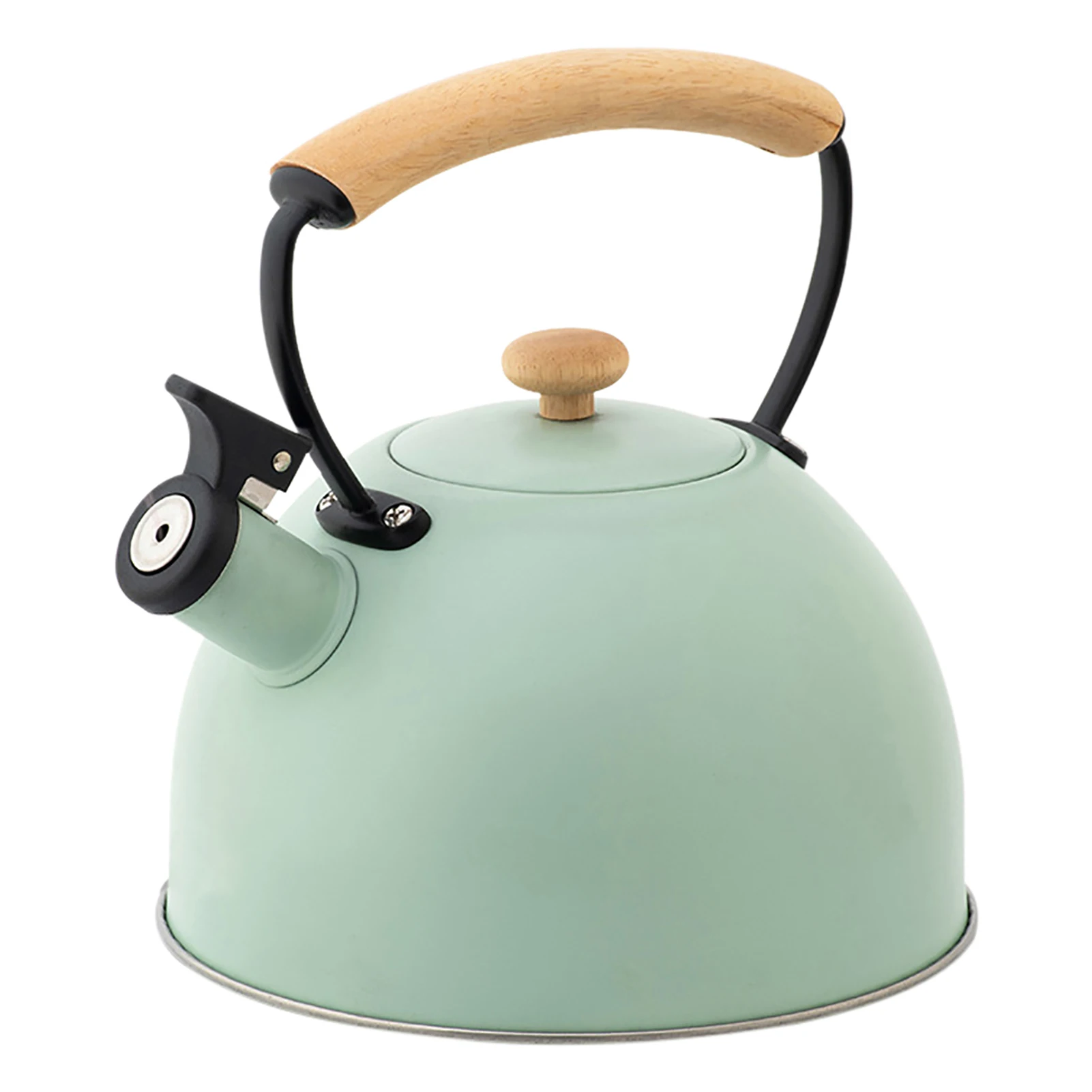 

Whistling Teapot For Stovetop Loud Whistle Tea Pots For Stove Top Induction Hot Water Kettle With Anti-Scald Handle 3 Liters