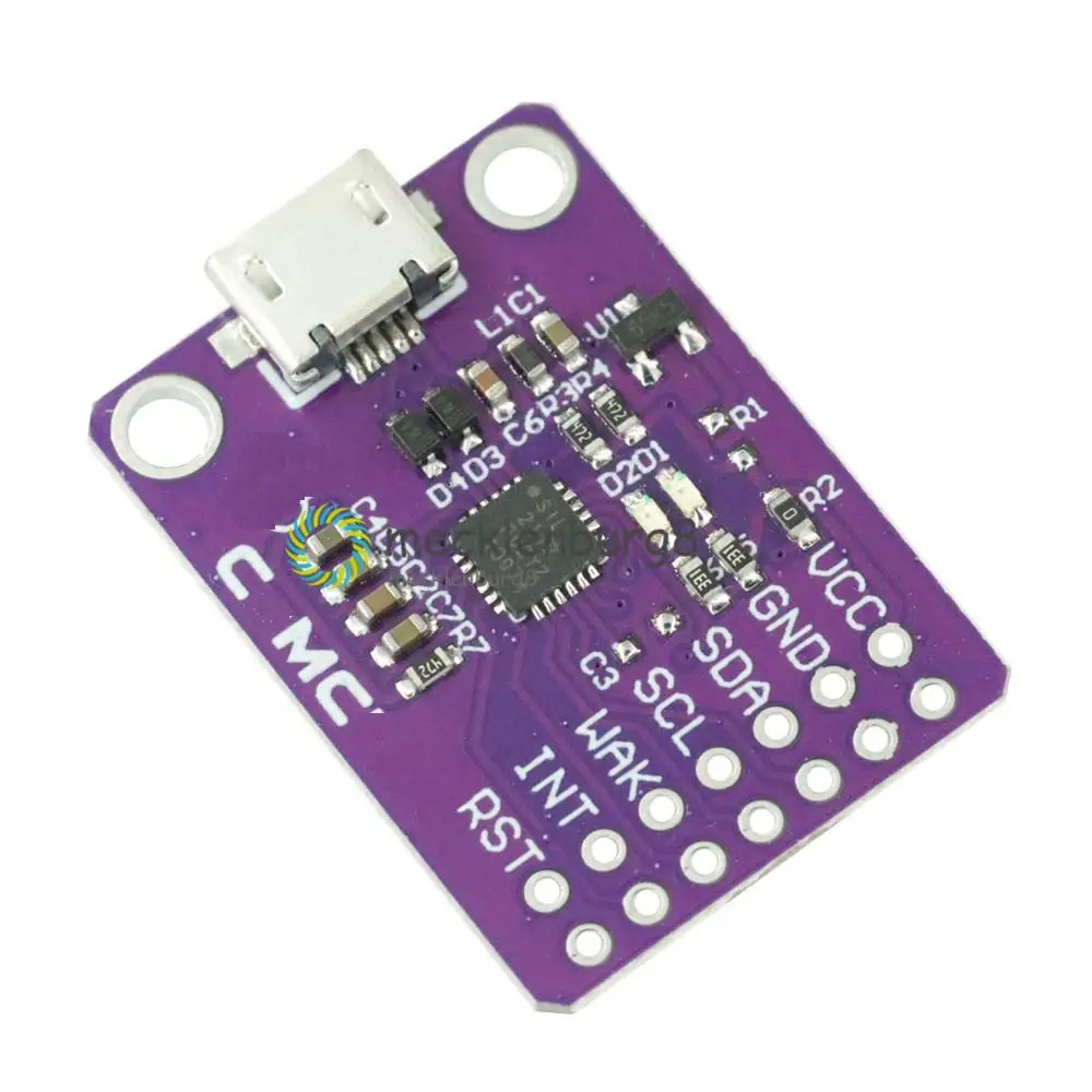 

1PCS X CP2112 Debug Board USB to SMBus I2C Communication Module 2.0 MicroUSB 2112 Evaluation Kit for CCS811 Sensor Module NEW