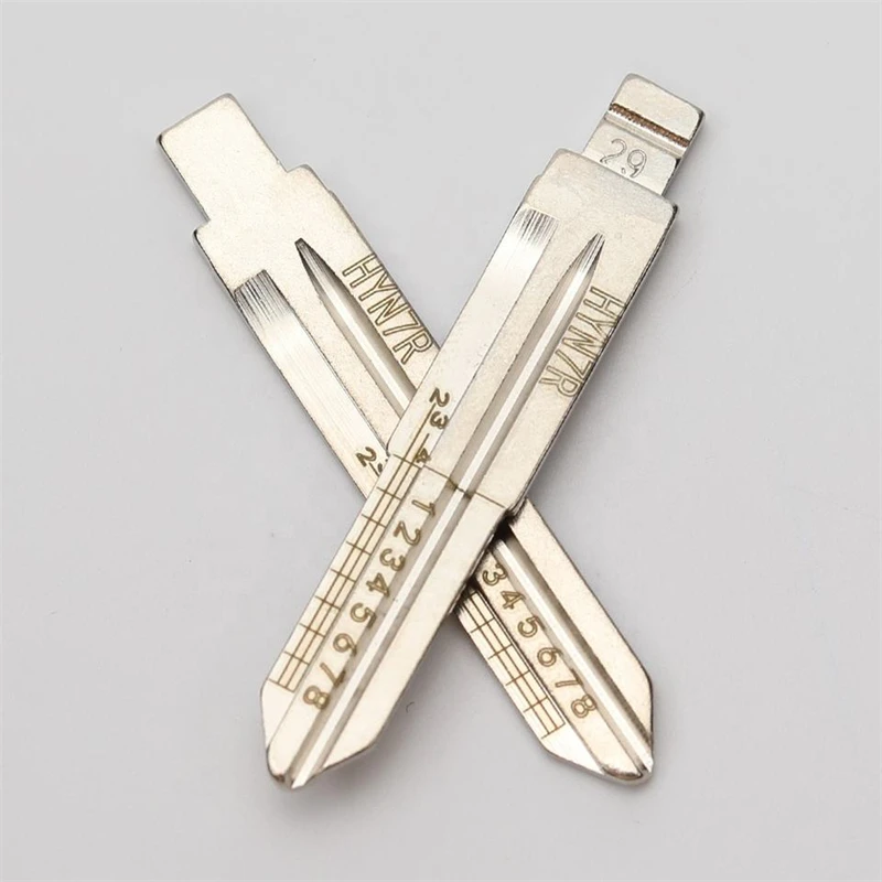 OEM 20 шт. No 29 HYN7R лезвие ключа с гравировкой шкала для стрижки зубов необрезанное