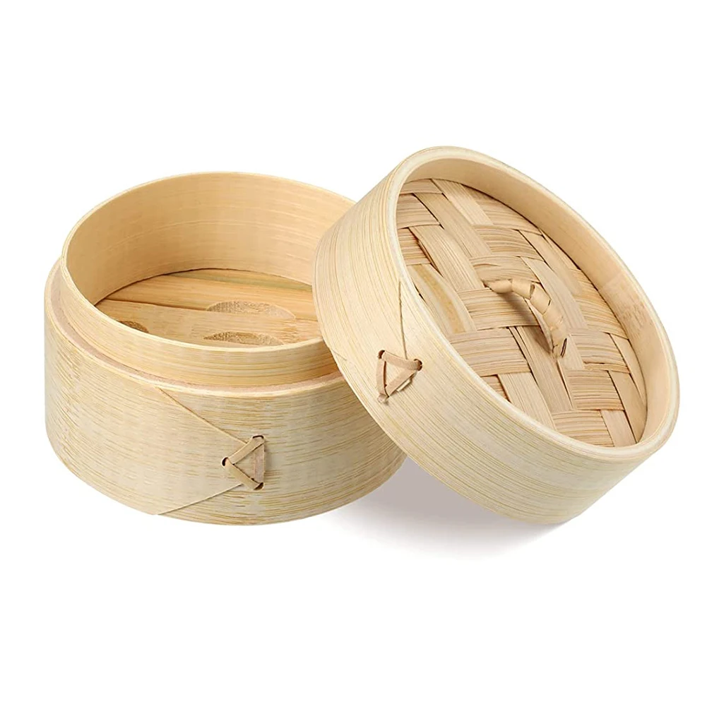 

Handmade Bamboo Steamer Basket Chinese Food Steamers Bamboo Steamer New Style