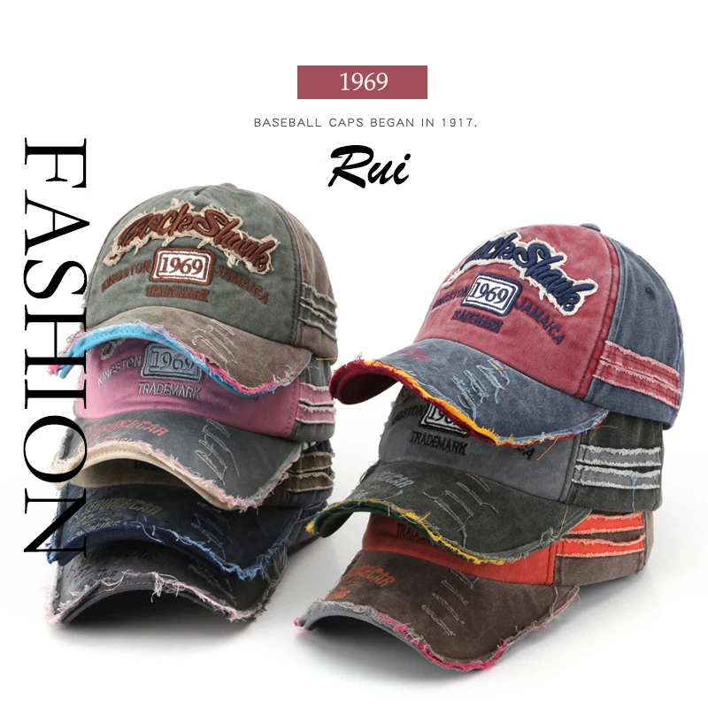 

Модная винтажная бейсболка Rui 1969 с вышивкой и надписью «do old», модная мужская и женская бейсболка с защитой от солнца