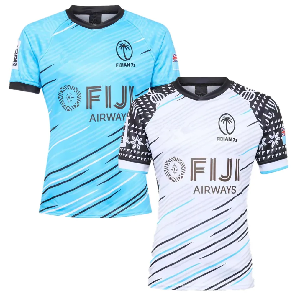 Новый стиль fiji 7s 2025 2026 футболка для регби FIJIAN DRUA домашняя рубашка тренировочная