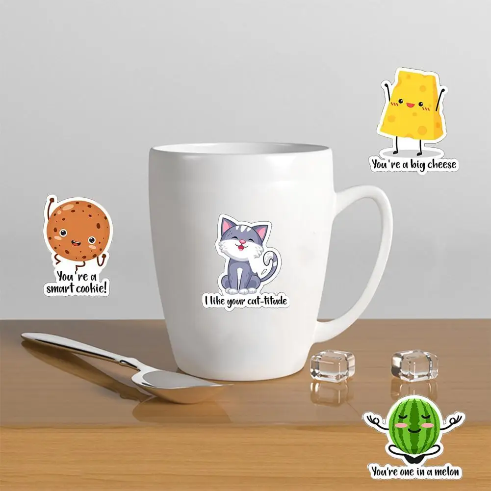 

Vivid Design Eco-friendly Animal Fruit Teacher Reward Sticker for School