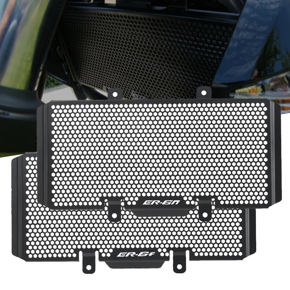 

Для Kawasaki ER6F ER6N 2009 2010 2011 2012 2013 2014 2015 ER 6N ER 6F Защитная крышка радиатора мотоцикла ER6f