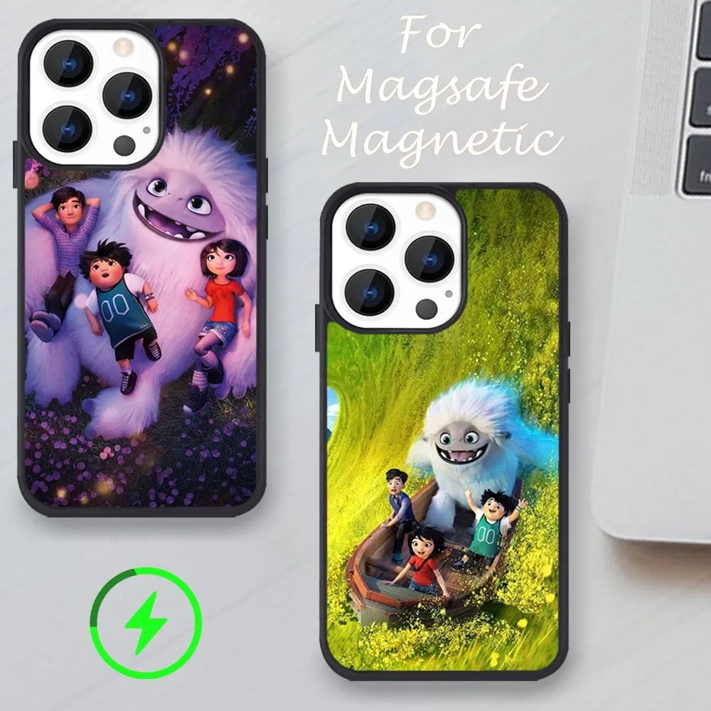 Чехол для телефона с изображением фильма A-Abominable iPhone 11 12 13 14 15 Pro Max Plus Mini X Magsafe Magnetic