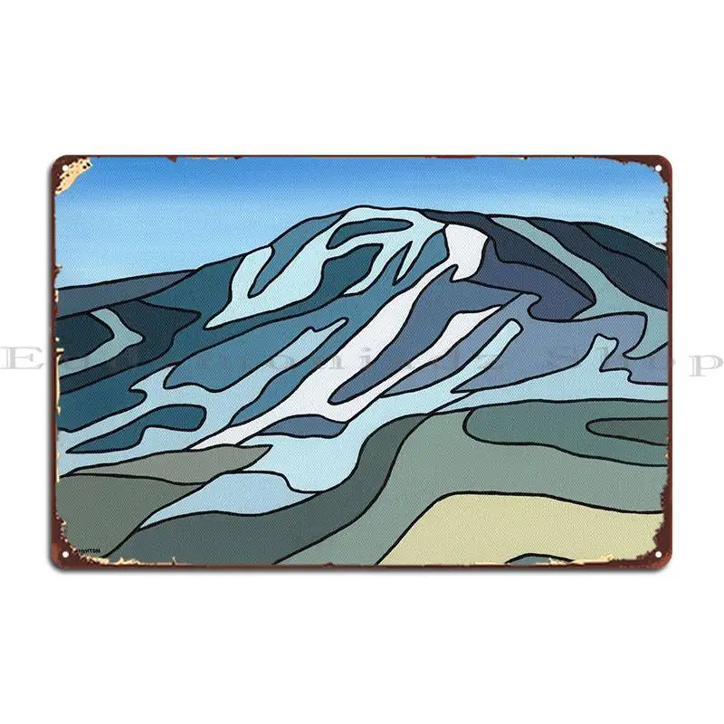 

Apex Mountain курорт, металлический знак, бар, персонаж, создание пещеры, фотопластины, жестяной знак, постер