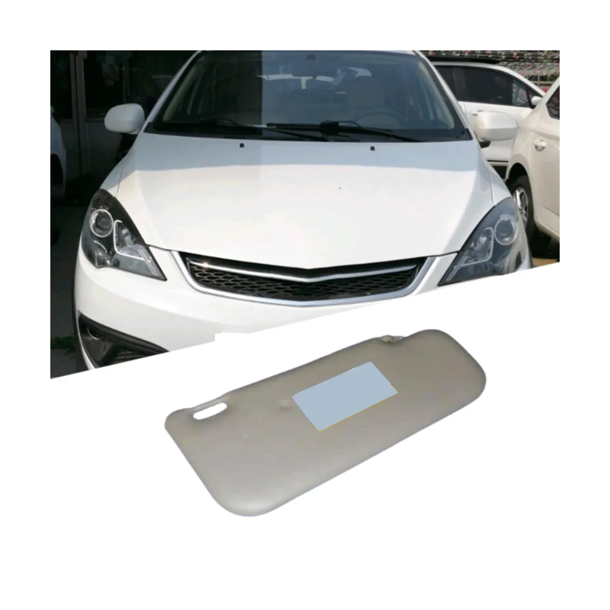 Детский автомобильный солнцезащитный козырек правый передний с зеркалом для CHERY