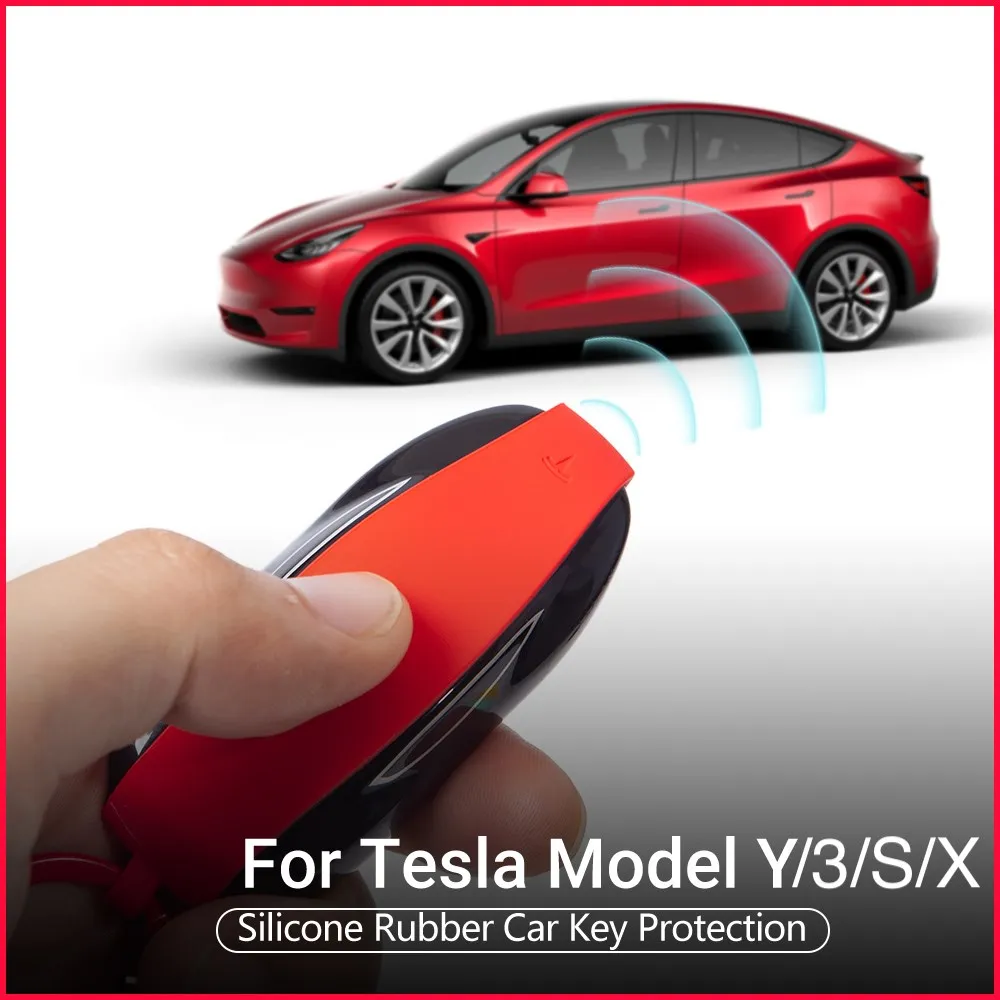 

Защитный чехол-брелок для ключей, силиконовый резиновый чехол для защиты автомобильного ключа, без ключа, новинка 2022, автомобильные аксессу...