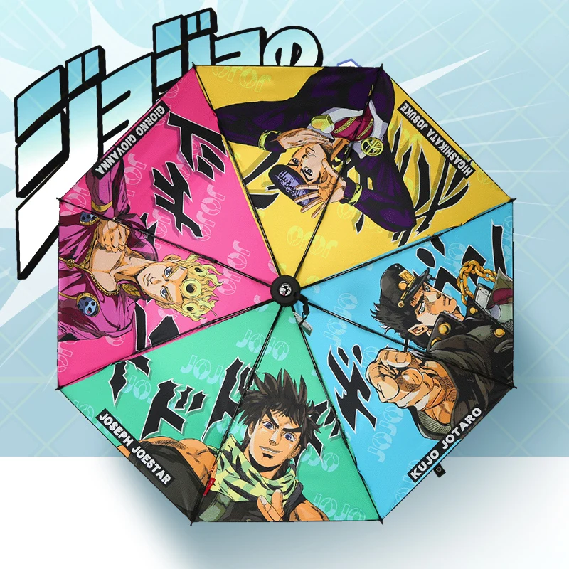 

Jojo's Bizarre Adventure Kujo Jotaro Joseph Joestar Killer Queen Anime Umbrella