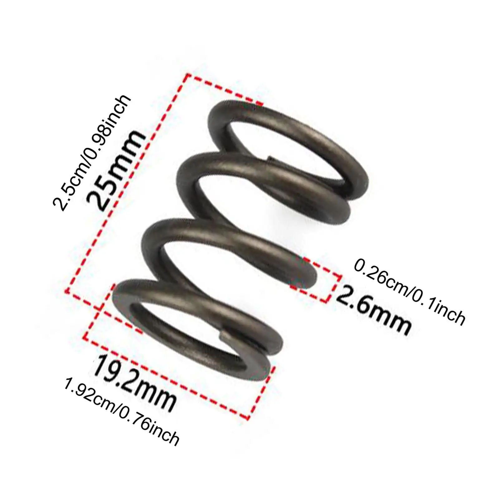 6x пружина сцепления для мотоцикла совместимая с металлом простая установка