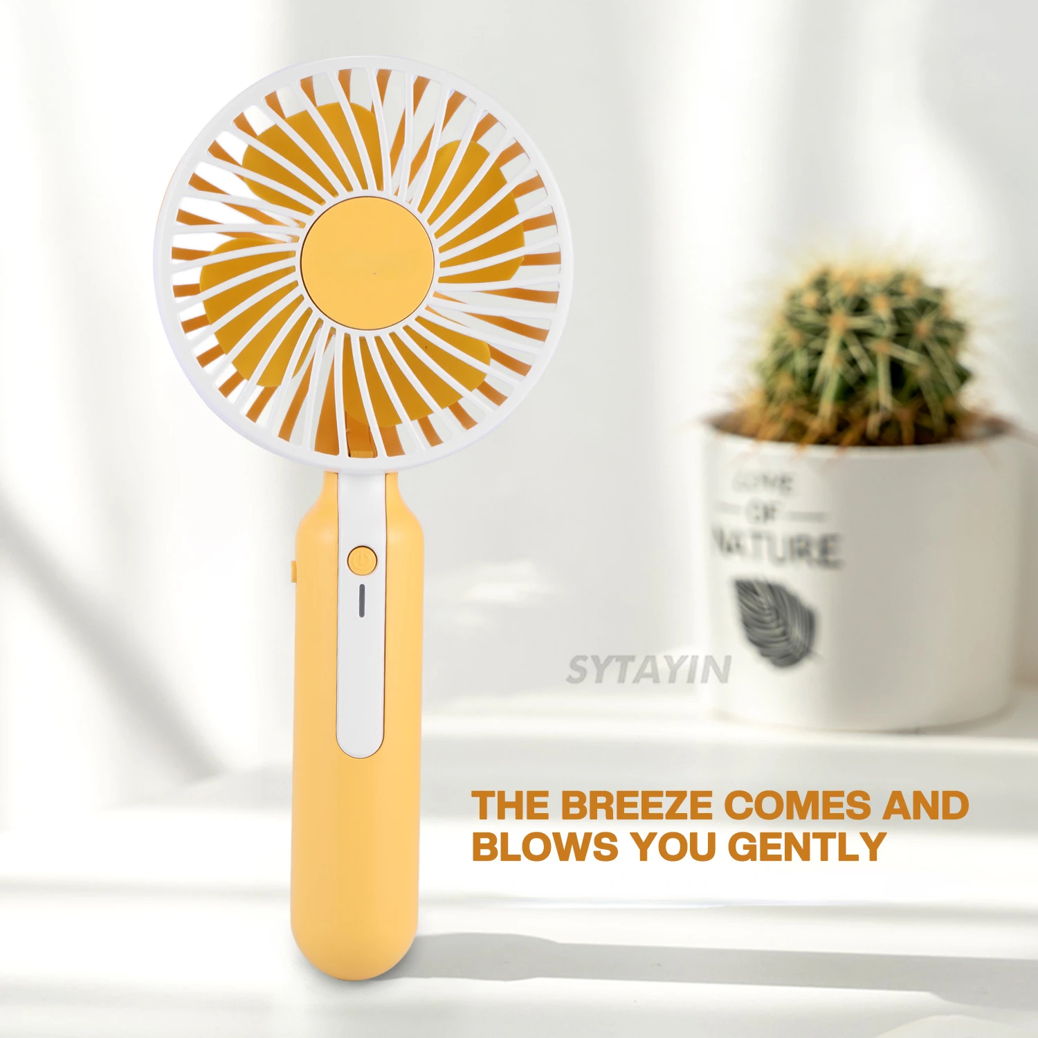 

Portable Mini Handheld Fans USB Rechargeable Fan Silent Travel Handheld Air Cooling Fan Desktop Air Cooler Outdoor Travel Fans