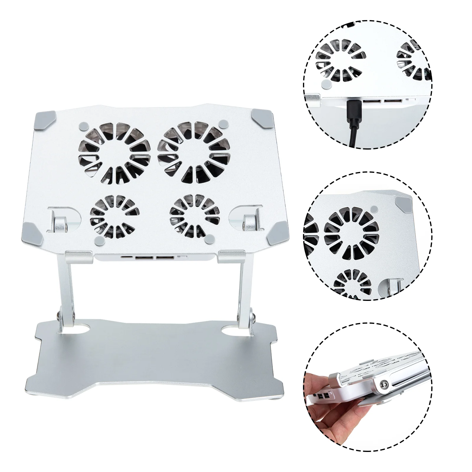 

Laptop Stand Adjustable Laptop Stand 4-fan Laptop Support For Tablet Laptop
