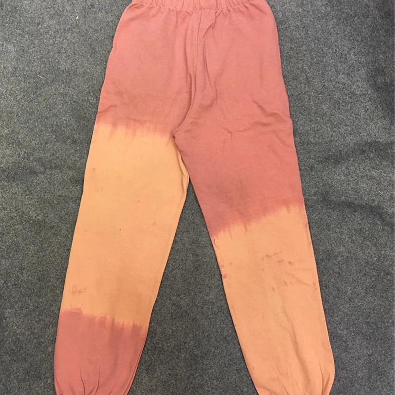 22SS KANYE WEST SUNDAY CPFM брюки с надписью Tie-Dye для мужчин и женщин |