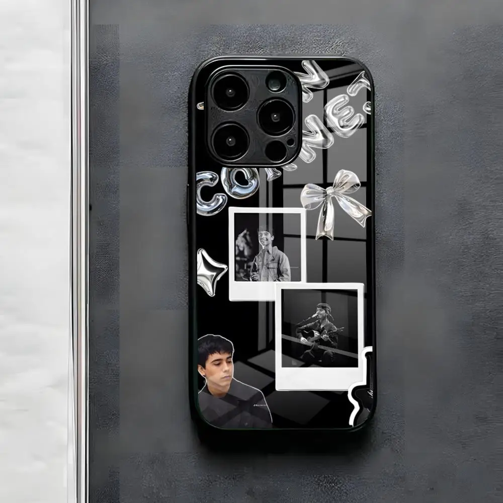 Фото Чехол для телефона I-Ivan Cornejo Rapper для iPhone 17 Air 16 E Pro Max 15 14 13 Mini 12 Pro 11 Max Plus, черный, стеклянный №3