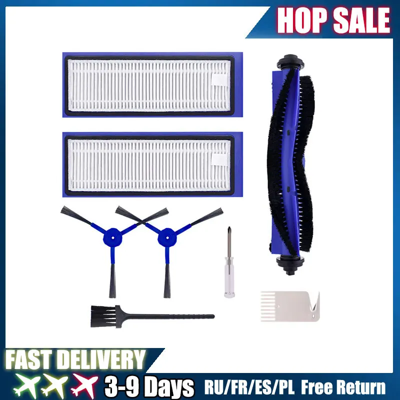 

FORMain Side Brush HEPA Filter Mopping Cloth Compatible with Anker Eufy RoboVac L70 Vacuum Cleaner Replacement Accessories Parts
