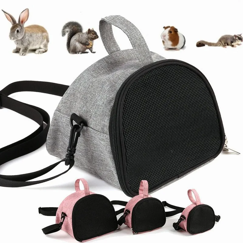 Pet Outdoor Bag Portable Breathable Small Pet Travel Bag Hedgehog  Honey Glider Travel The Shoulder Strap Is Adjustable Handbag