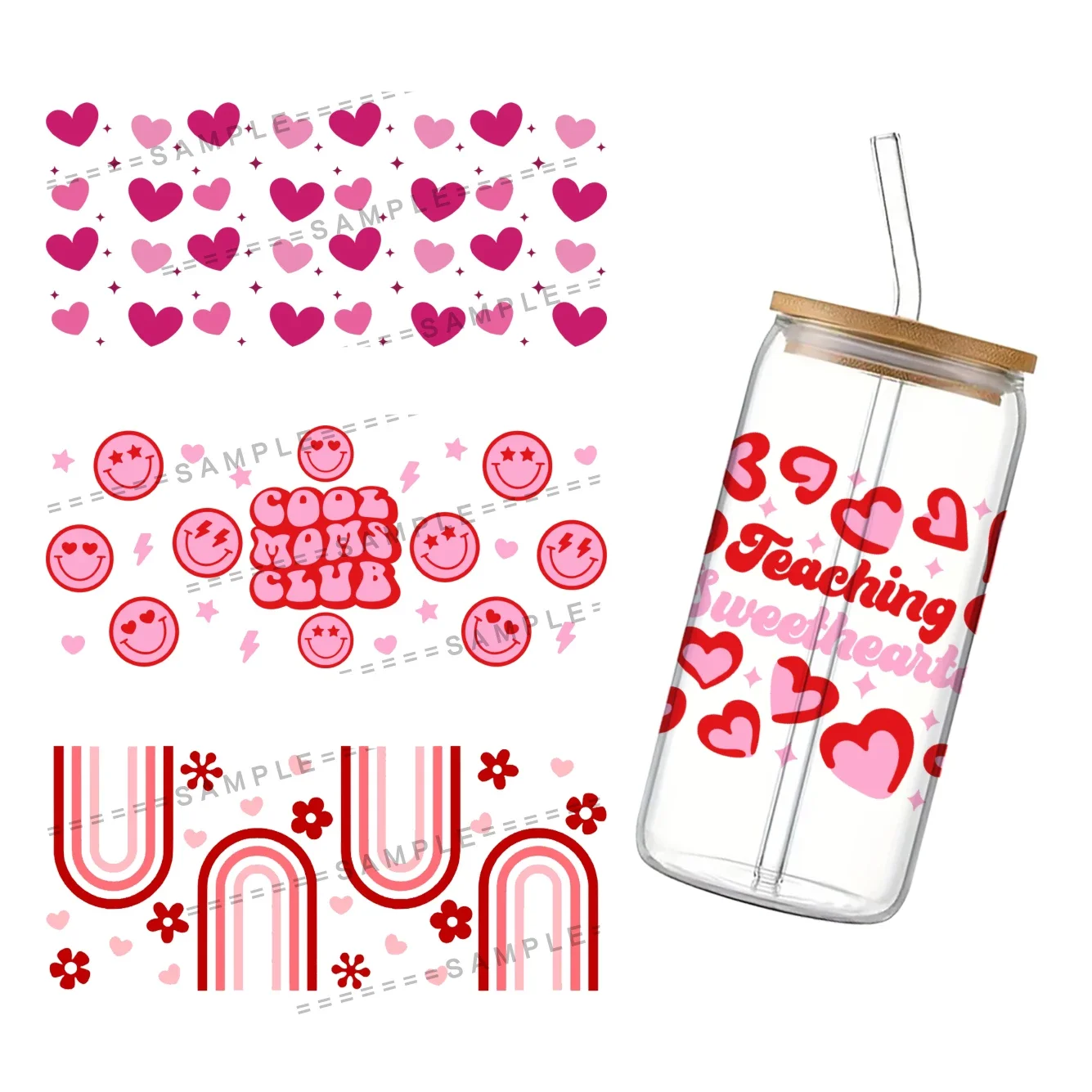 Валентинка для чашки Libbey 16 унций