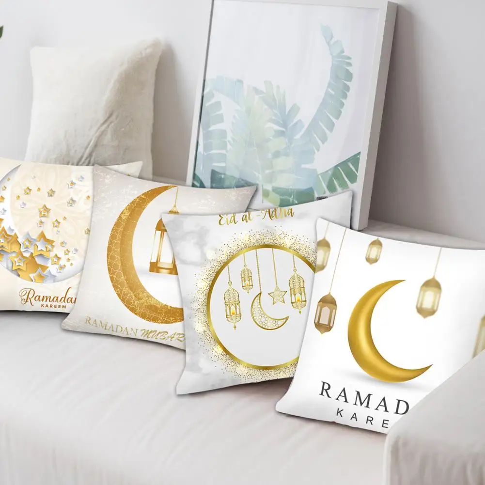 

Pillow Case Anti-shrink Pillow Sham Decorative Assorted Cushion Throw Cover