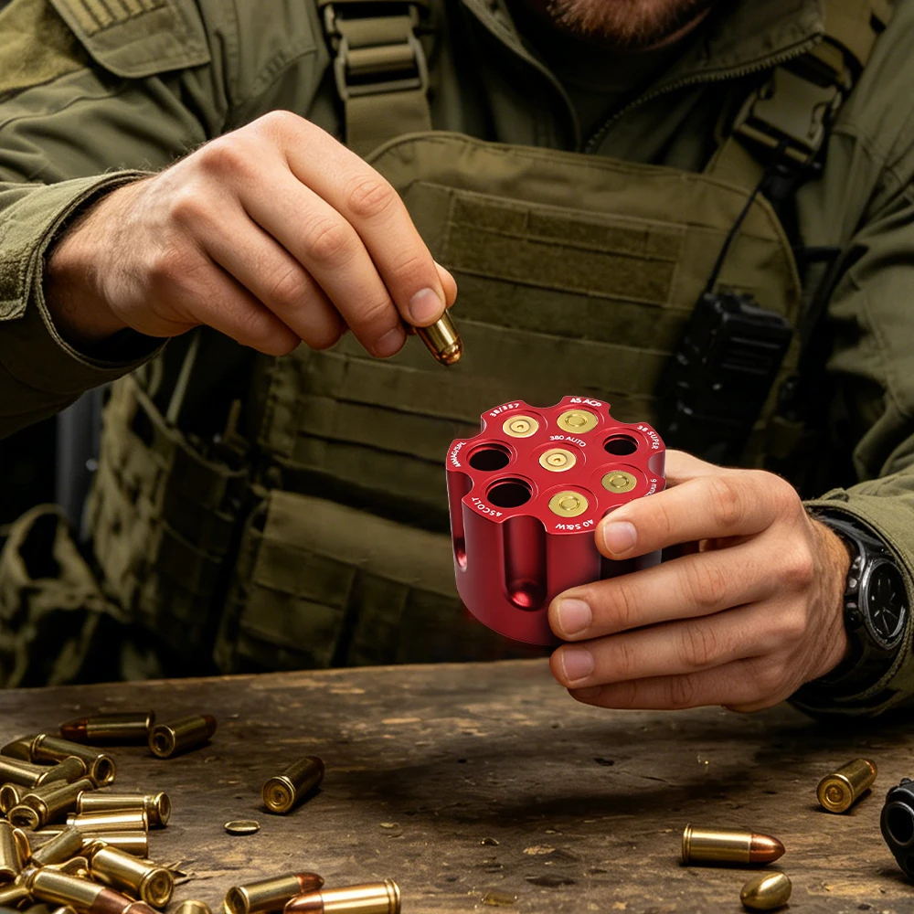 Тактический измеритель калибра патронов, универсальный тестер для 380 Auto9mm Luger38 Super (art.: 3920da391024f) - 3920da391024f