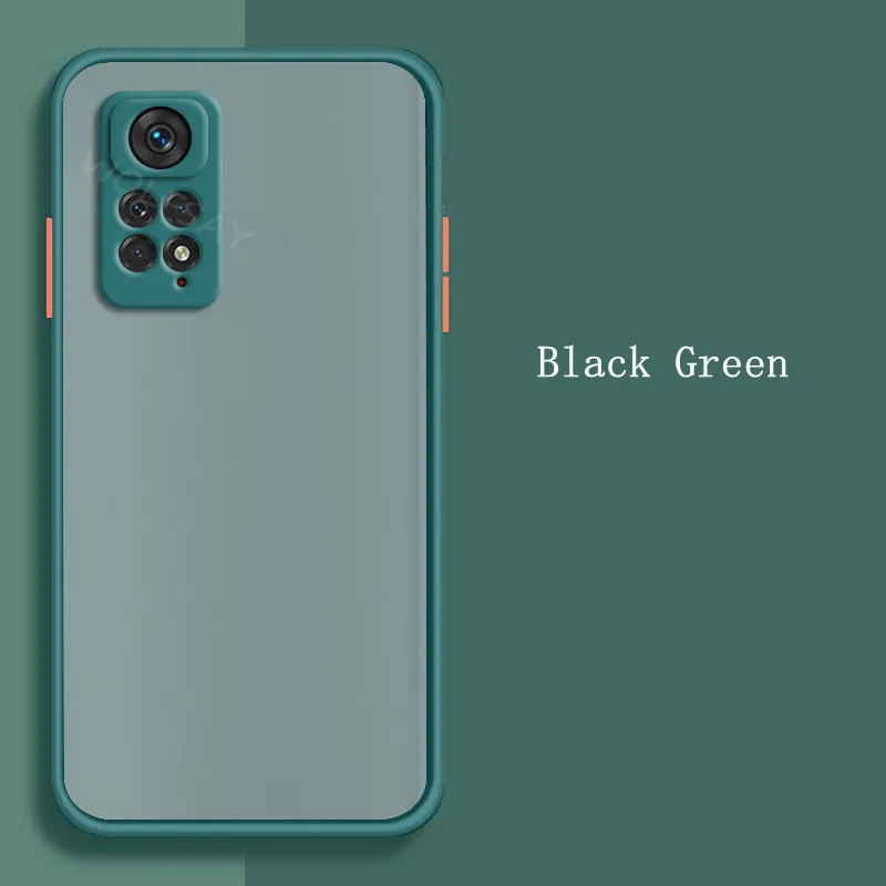 For Global Version Xiaomi Redmi Note 11 Case Redmi Note 11 Cover Silicone Matte Translucent Shockproof Bumper For Redmi Note 11S