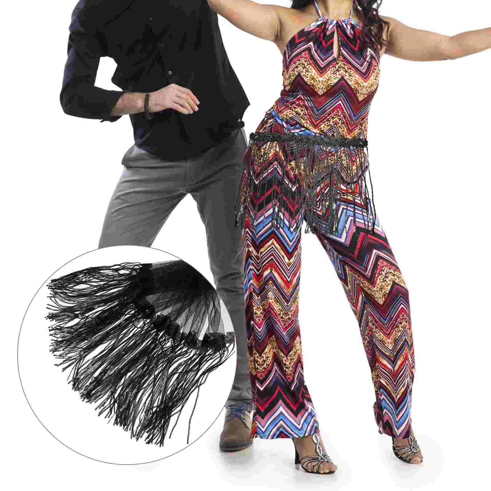 Кружевная юбка на бедрах с блестками и бахромой шарф женские юбки блестящие