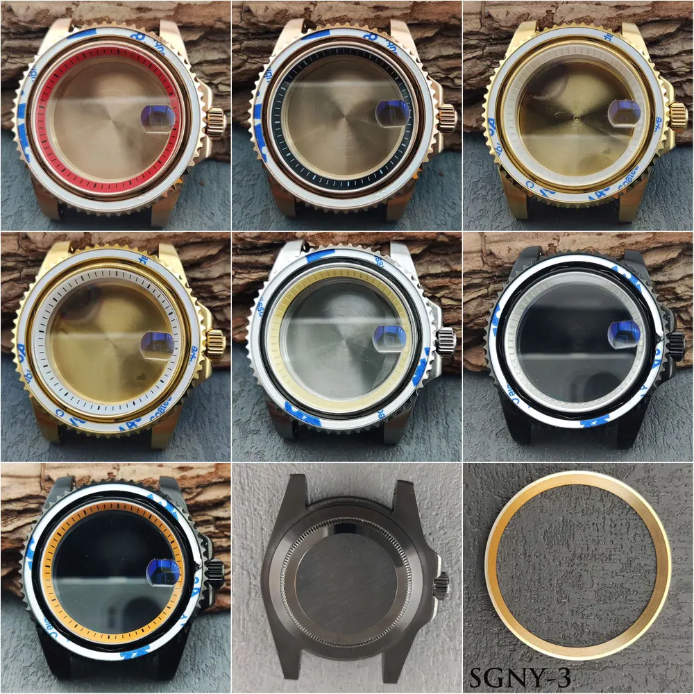 

NH35 Case With Japanese Original Automatic Mechanical Movement 40mm Stainless Steel Case With Customizable Logo